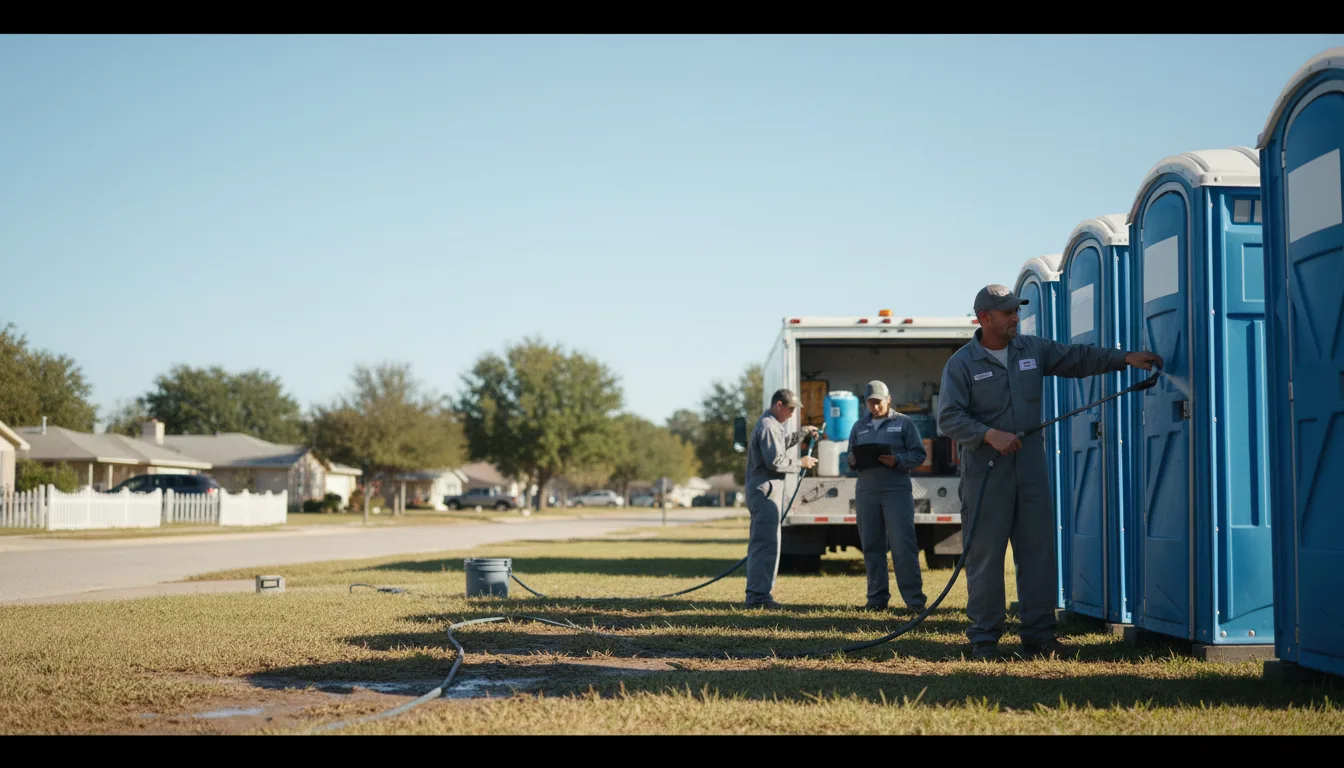 Long-Term Portable Toilet Rental in Chillicothe, TX near me